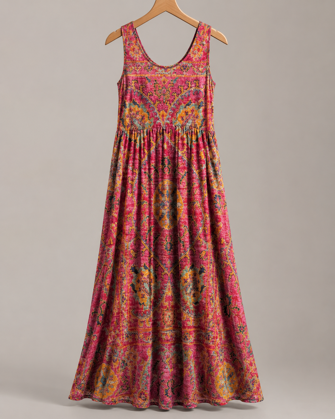Serena Wrap Midi Dress side