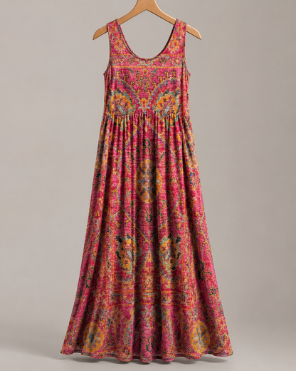 Serena Wrap Midi Dress side