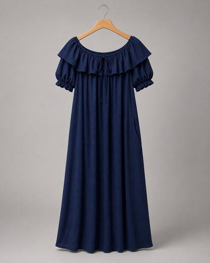 Colette Satin Slip Dress front