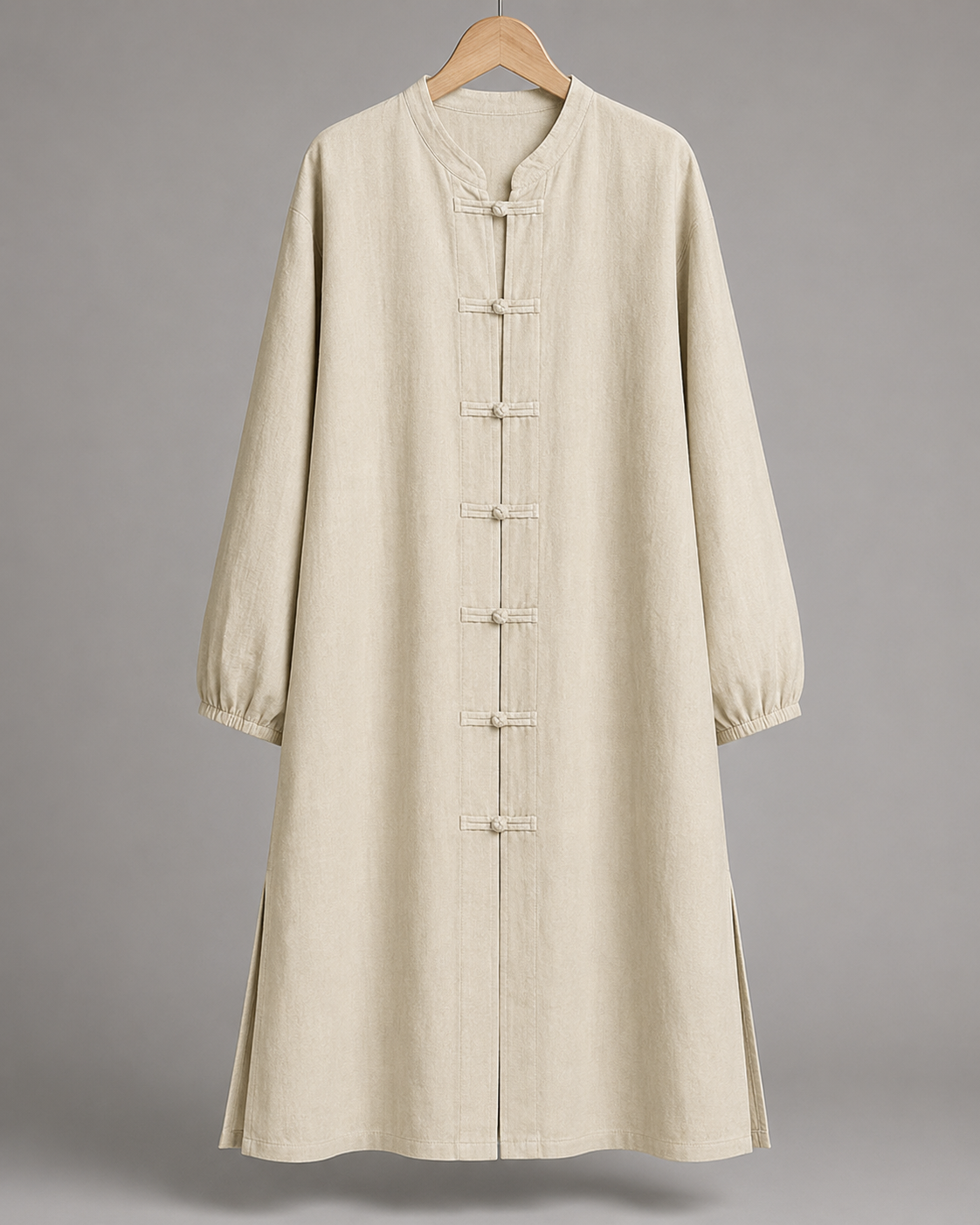 Linnea Longline Coat detail