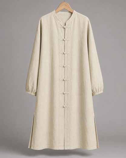 Linnea Longline Coat detail