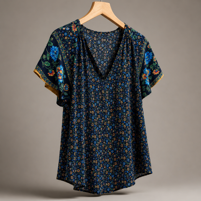 Freya Shirred Sundress detail
